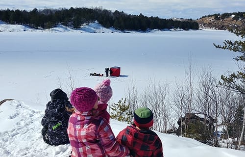 Lake Laurentian - Winter